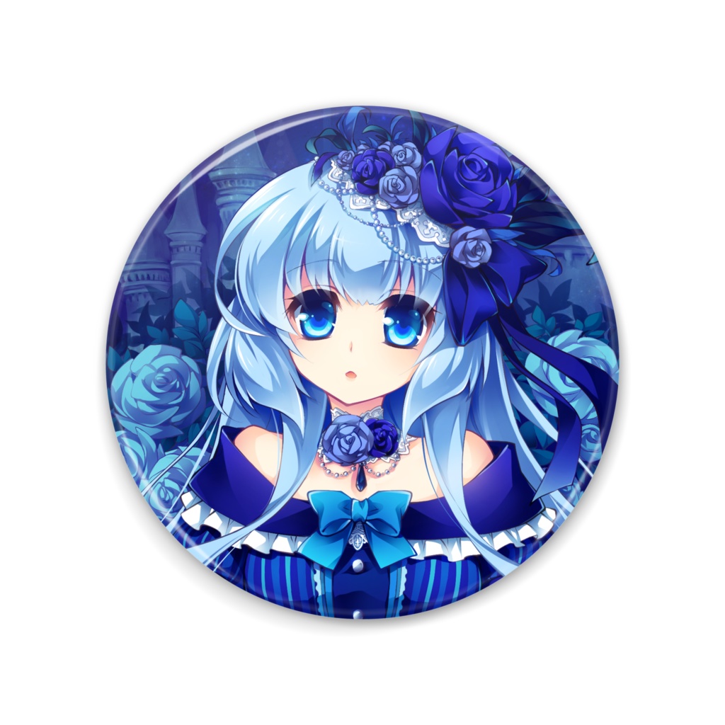 【ちょっと便利な】てのひらころっと缶ミラーこれくしょん<ゴスロリちゃん4種類>