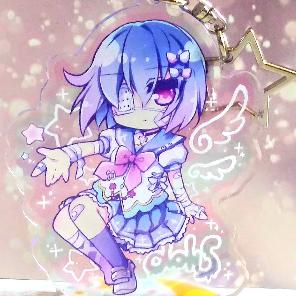 【サイン付きました!】ゆめかわ瑠架さんアクキー&フィギュア