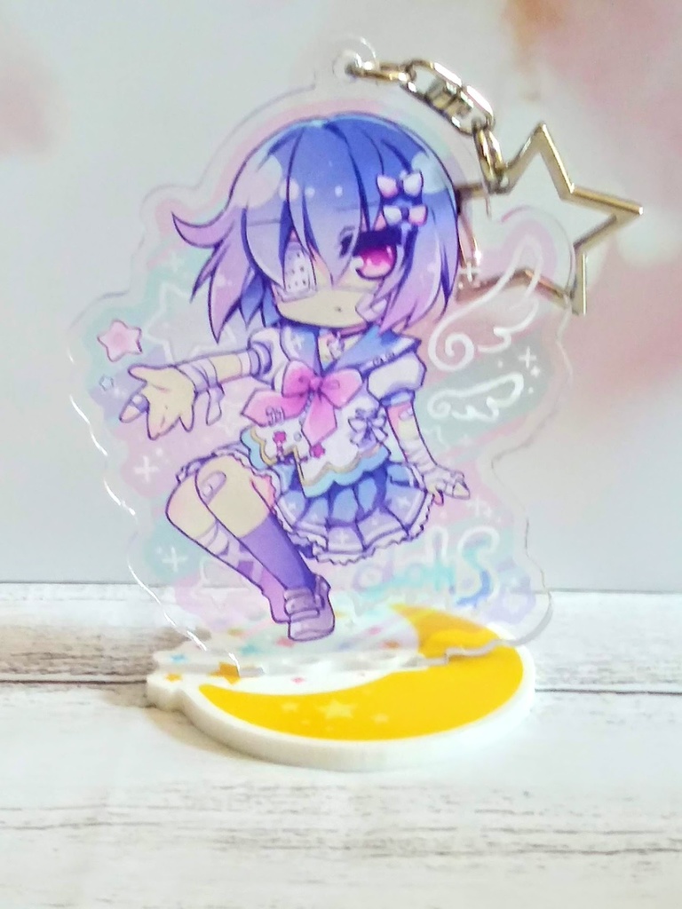 【サイン付きました!】ゆめかわ瑠架さんアクキー&フィギュア