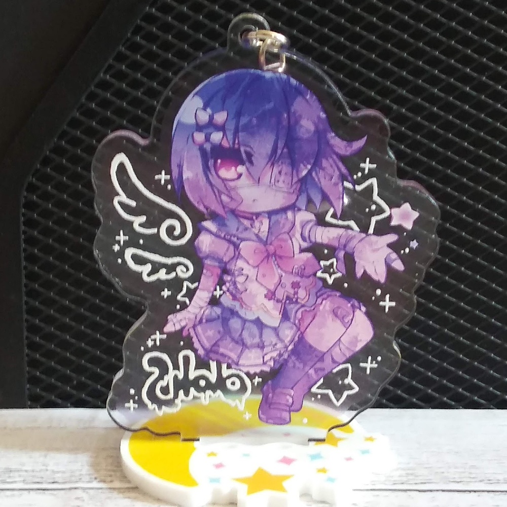 【サイン付きました!】ゆめかわ瑠架さんアクキー&フィギュア