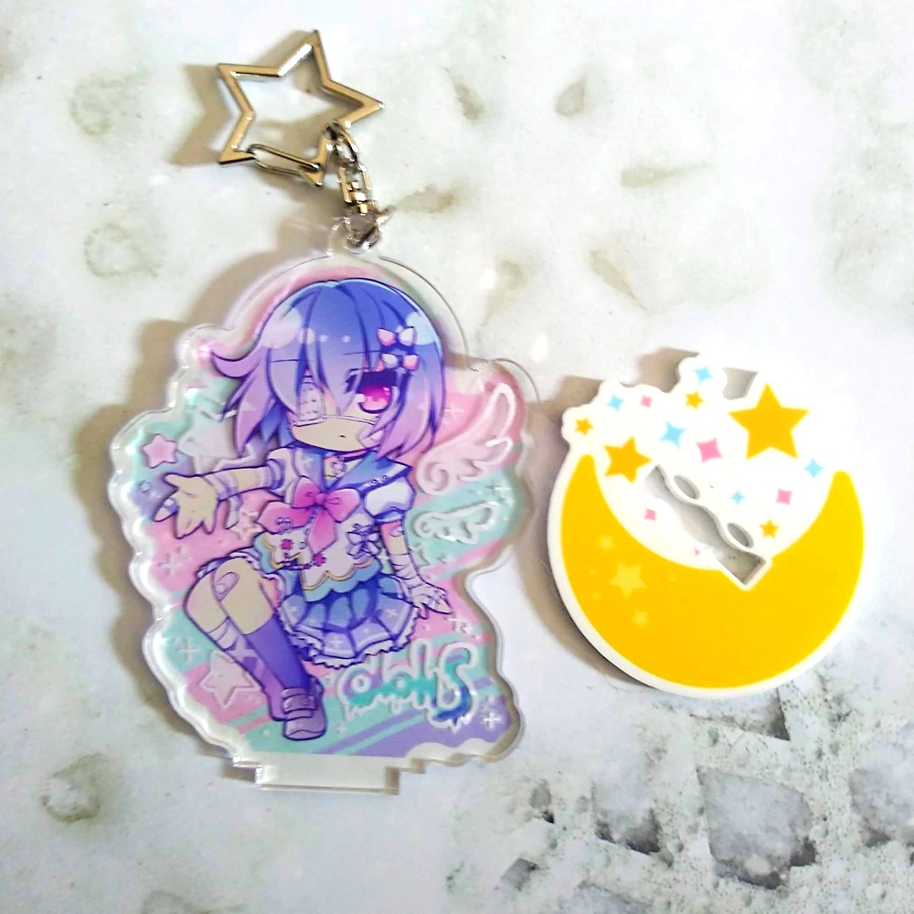 【サイン付きました!】ゆめかわ瑠架さんアクキー&フィギュア