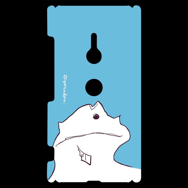 <全機種対応iPhone/スマホケース>《DailyMoon》ゆるいおさかな