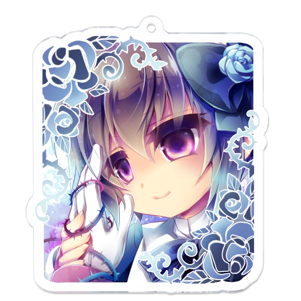 【ローズフェスティバル2023】レティーツィア(紅&蒼) - アクリルキーホルダー