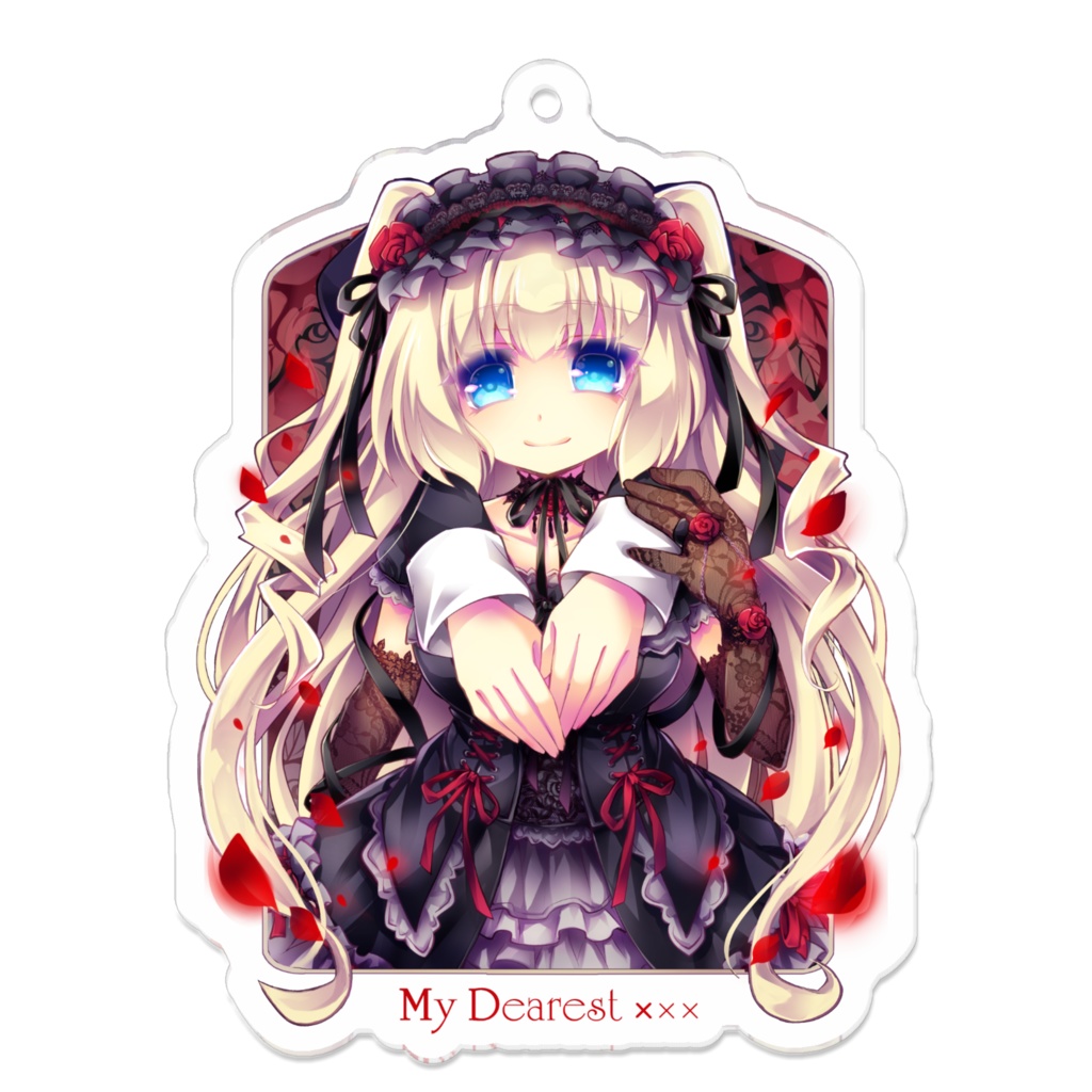 【ローズフェスティバル2023】レティーツィア(紅&蒼) - アクリルキーホルダー