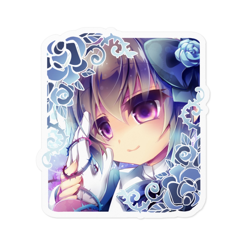 【ローズフェスティバル2023】創作ゴスロリちゃんステッカーコレクション(6種)