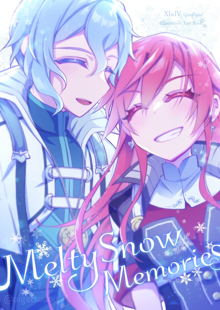 【Webコミ同人祭／C107】MeltySnowMemories《軌跡リオセリイラスト集》