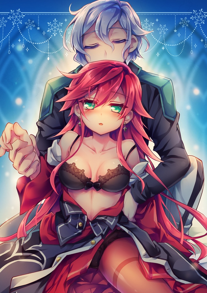 【Webコミ同人祭/C107】MeltySnowMemories《軌跡リオセリイラスト集》