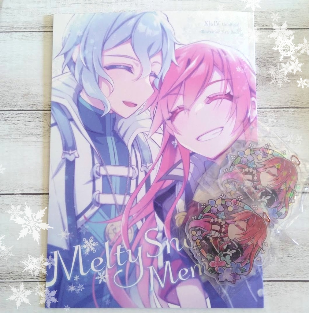 【Webコミ同人祭/C107】MeltySnowMemories《軌跡リオセリイラスト集》