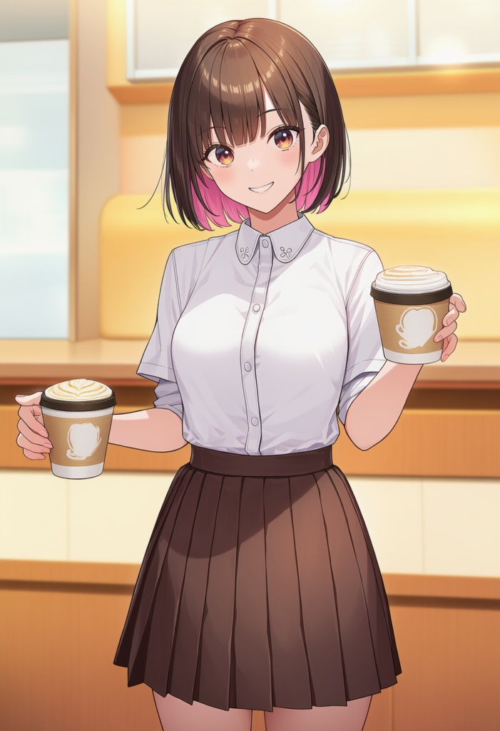 ルナ　カフェ少女