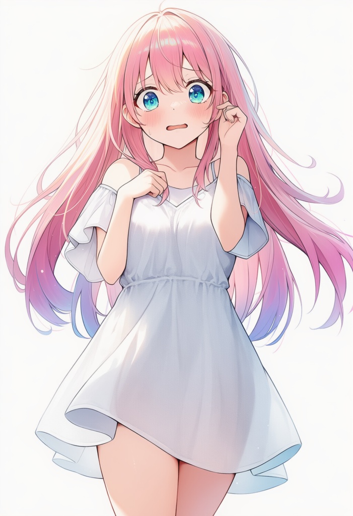 【オリジナルイラスト】モモ &リナ 9枚入り販売イラスト(休止中限定価格)