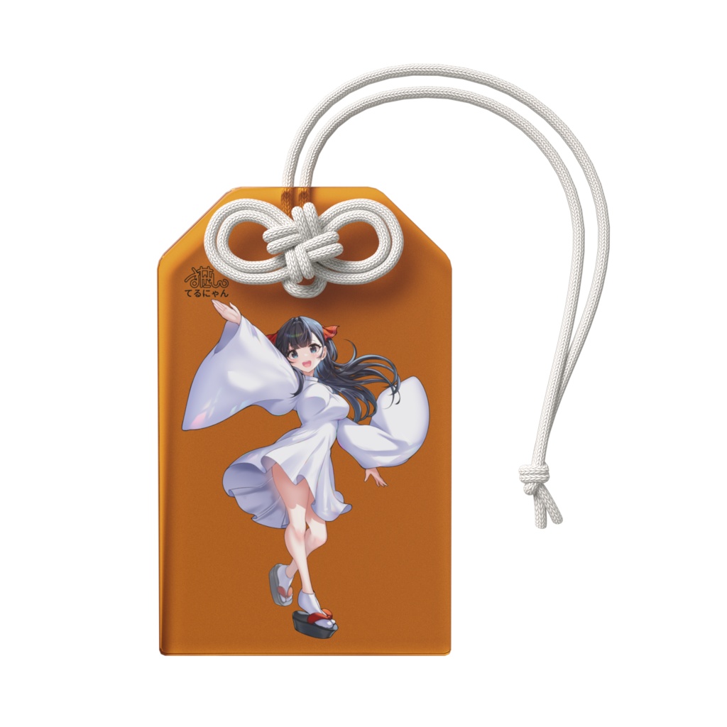 【公式】太陽さん ロゴ アクリルお守り / The Sun Logo Acrylic Omamori