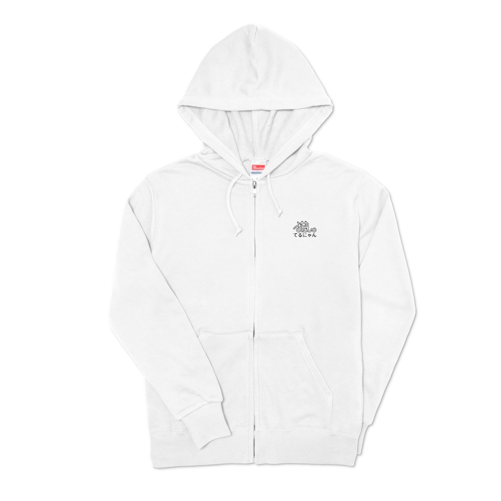 【公式】てるにゃん ロゴ ジップパーカー / Terunyan Logo Zip Hoodie
