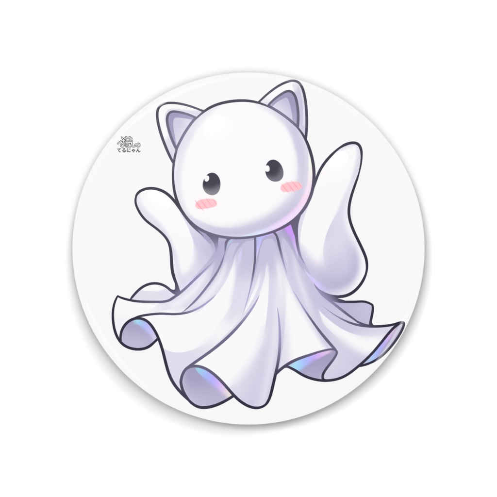 【公式】てるにゃん 缶ミラー / Terunyan Can Mirror