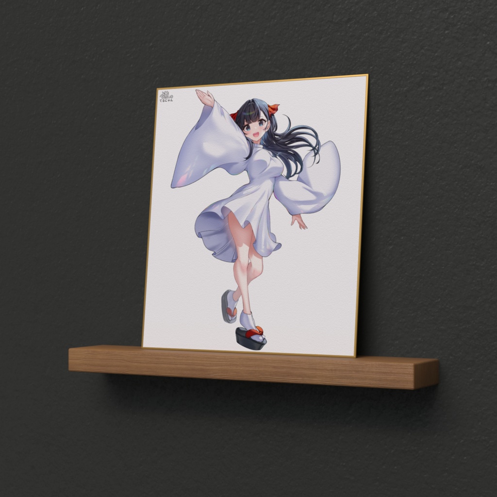 【公式】太陽さん 色紙 / The Sun Shikishi Board