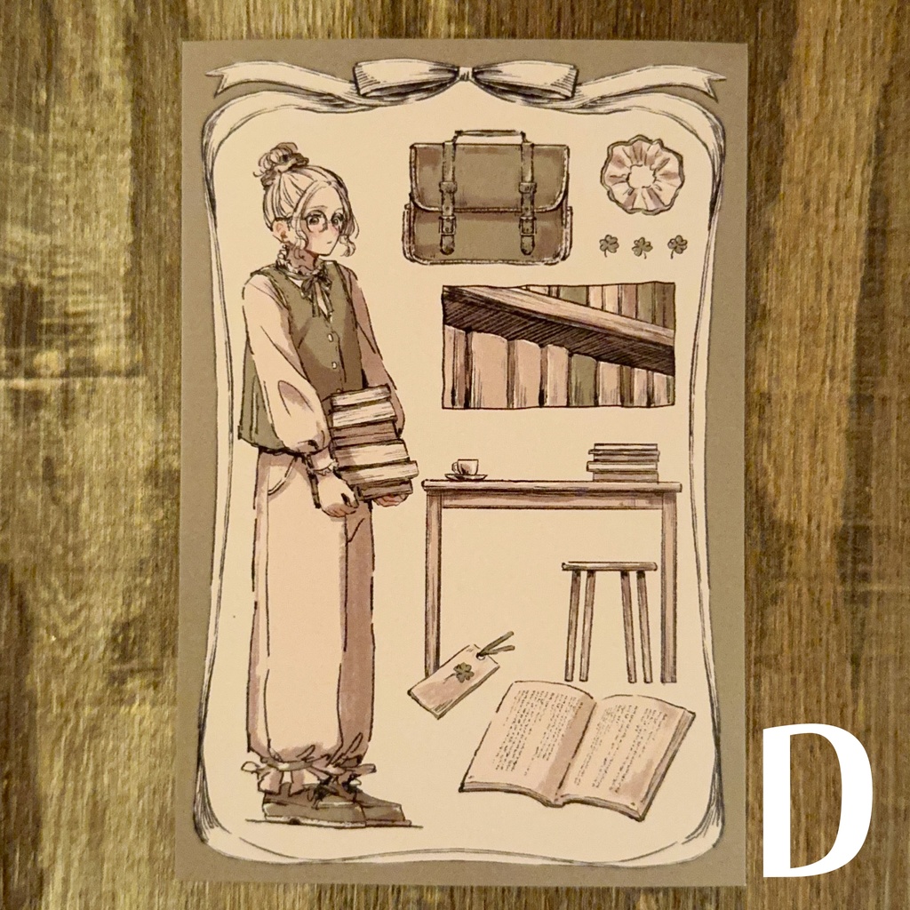 【ポストカード】My Little Closet - autumn & winter -