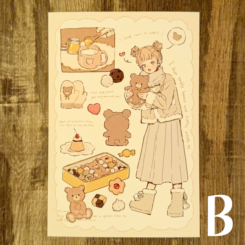 【ポストカード】My Little Closet - autumn & winter -