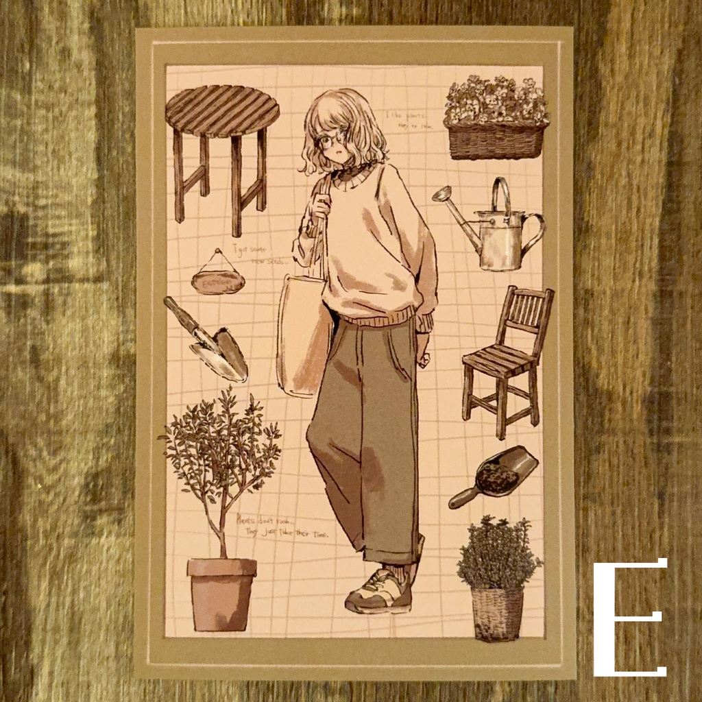 【ポストカード】My Little Closet - autumn & winter -