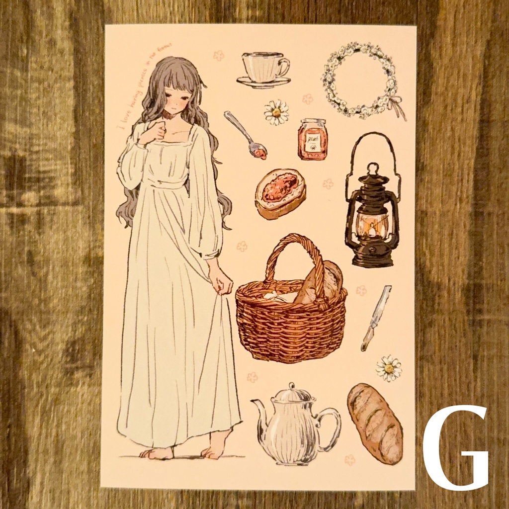 【ポストカード】My Little Closet - autumn & winter -