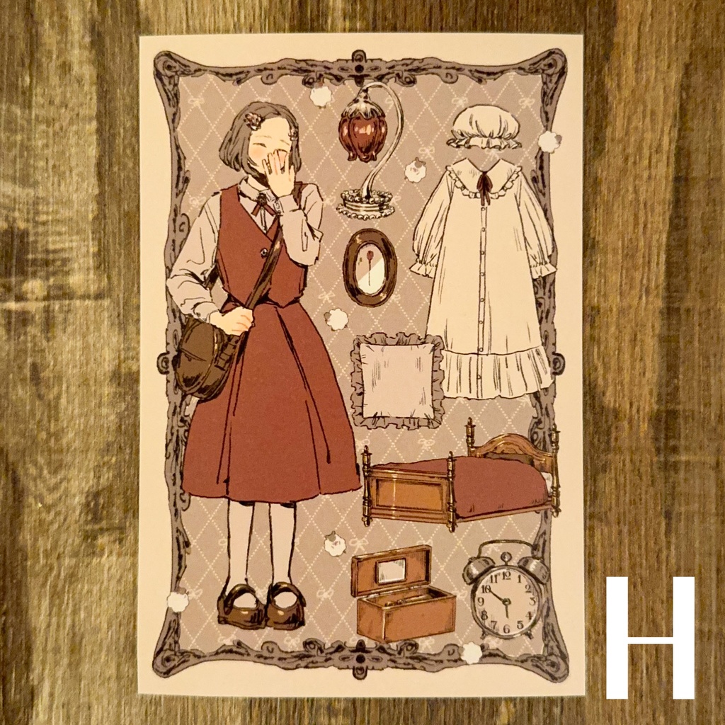 【ポストカード】My Little Closet - autumn & winter -