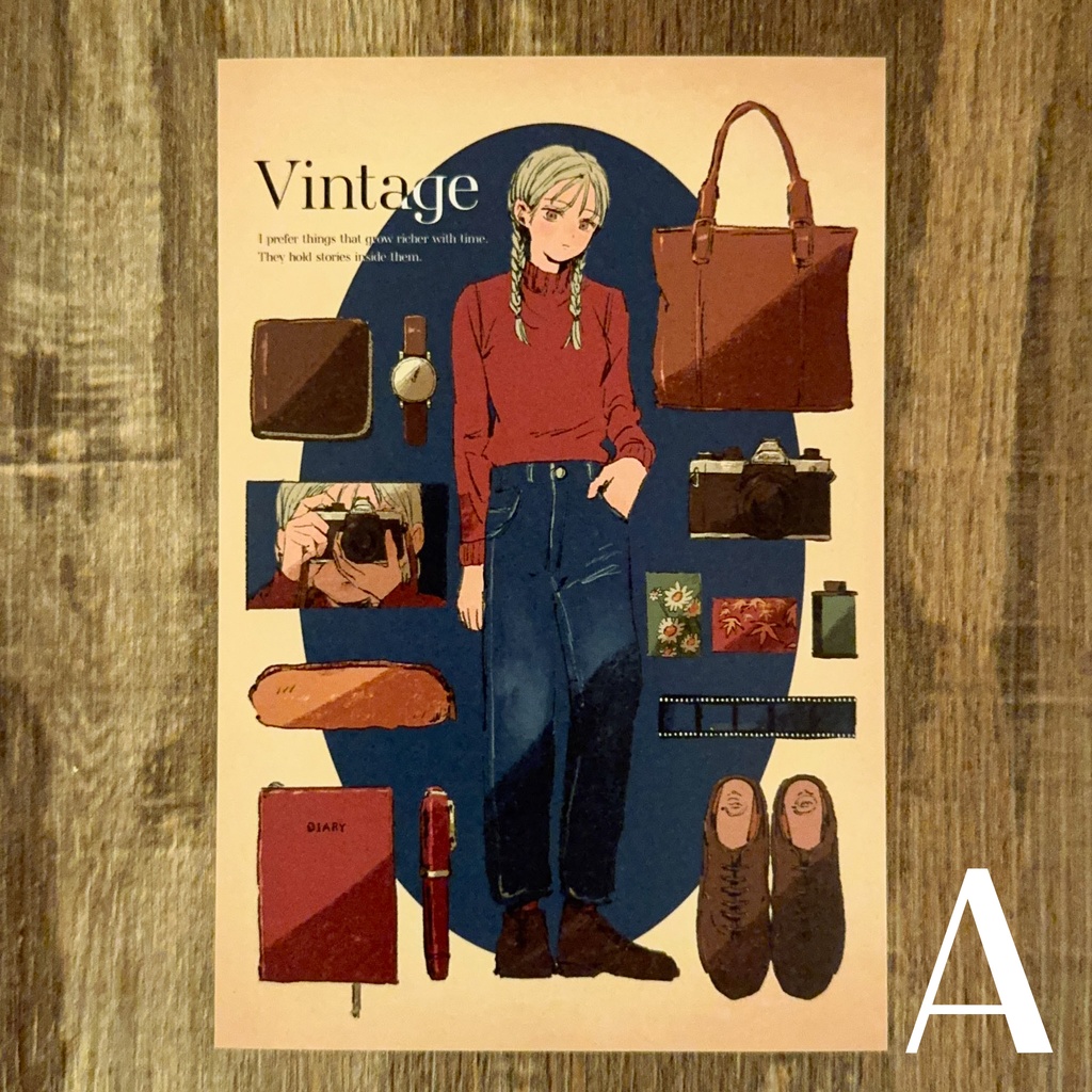 【ポストカード】My Little Closet - autumn & winter -