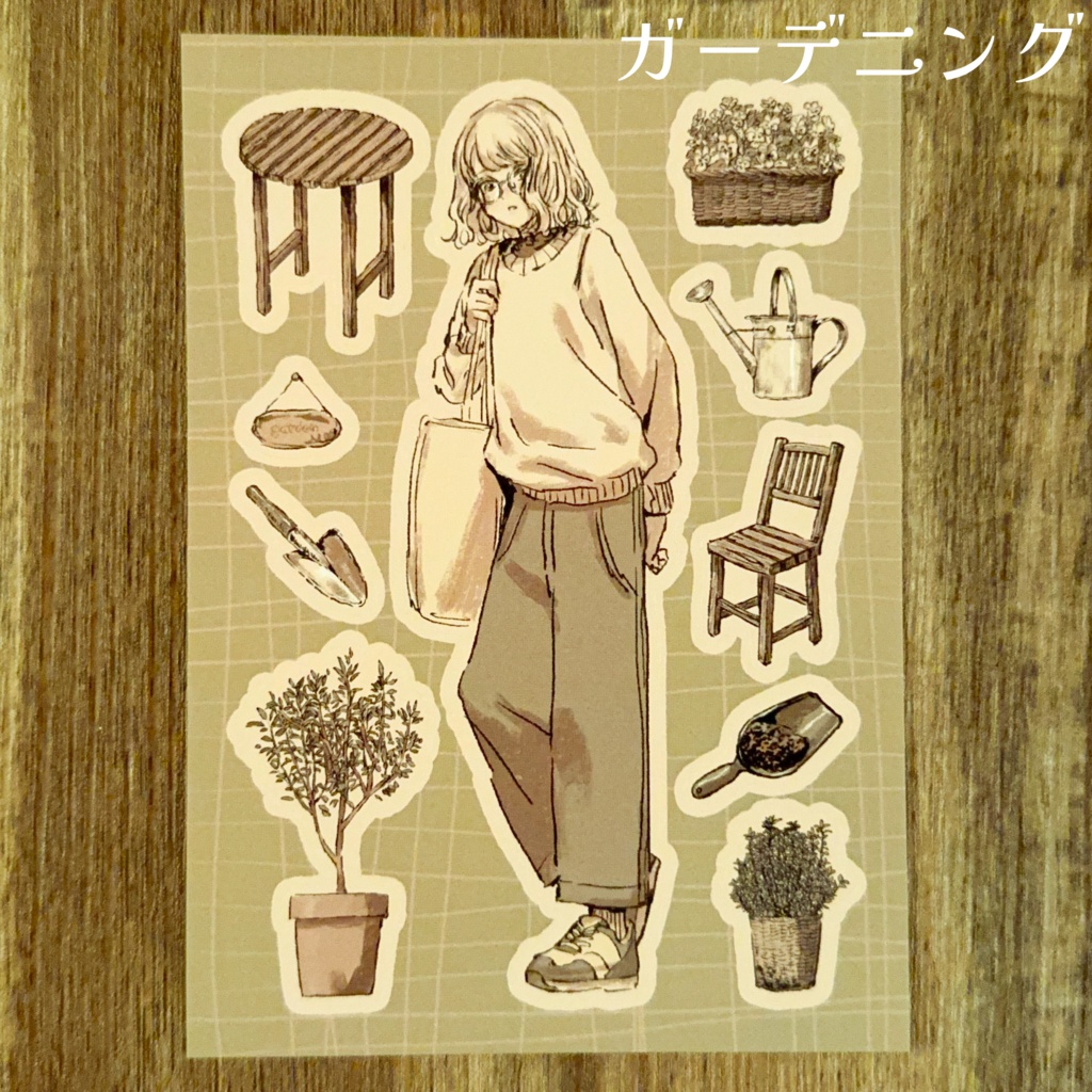 【ステッカーシート】My Little Closet 4種類