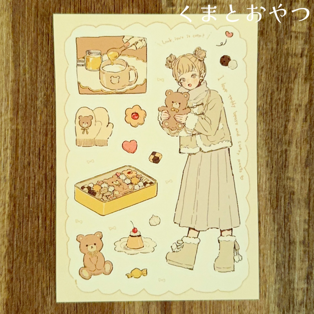 【ステッカーシート】My Little Closet 4種類
