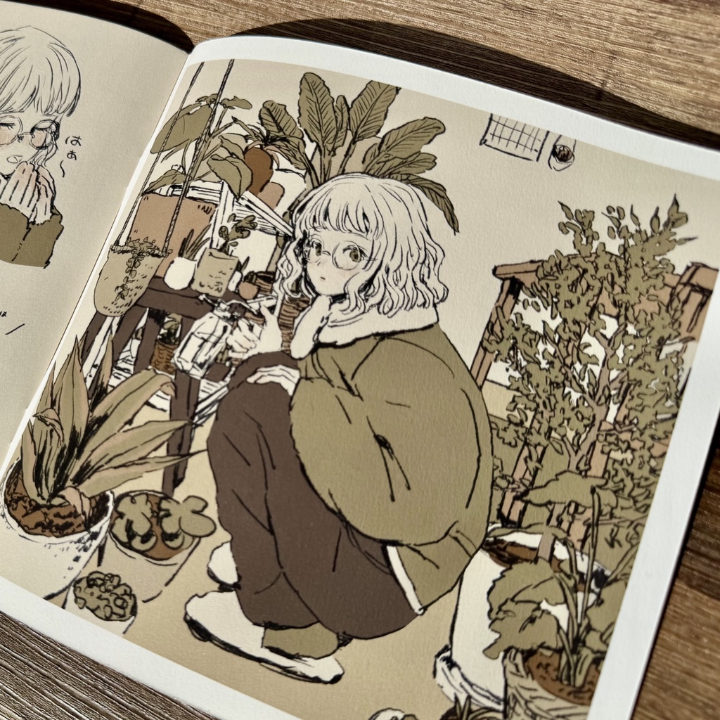 【イラスト集】 room tour -autumn&winter -