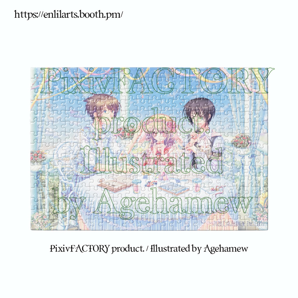 My OCs art - Puzzle 1