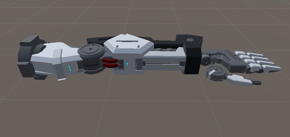 【VRChat想定】義手/義足パーツ「FLA-05/FLL-05」