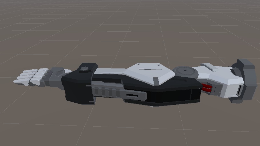 【VRChat想定】義手/義足パーツ「FLA-05/FLL-05」