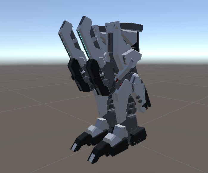 【VRChat想定】義手/義足パーツ「FLA-05/FLL-05」