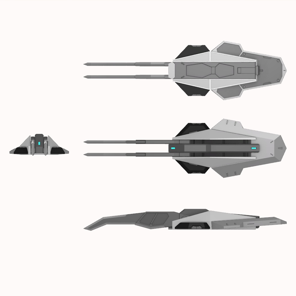 【VRChat想定】装甲戦闘爪「FLW-02」