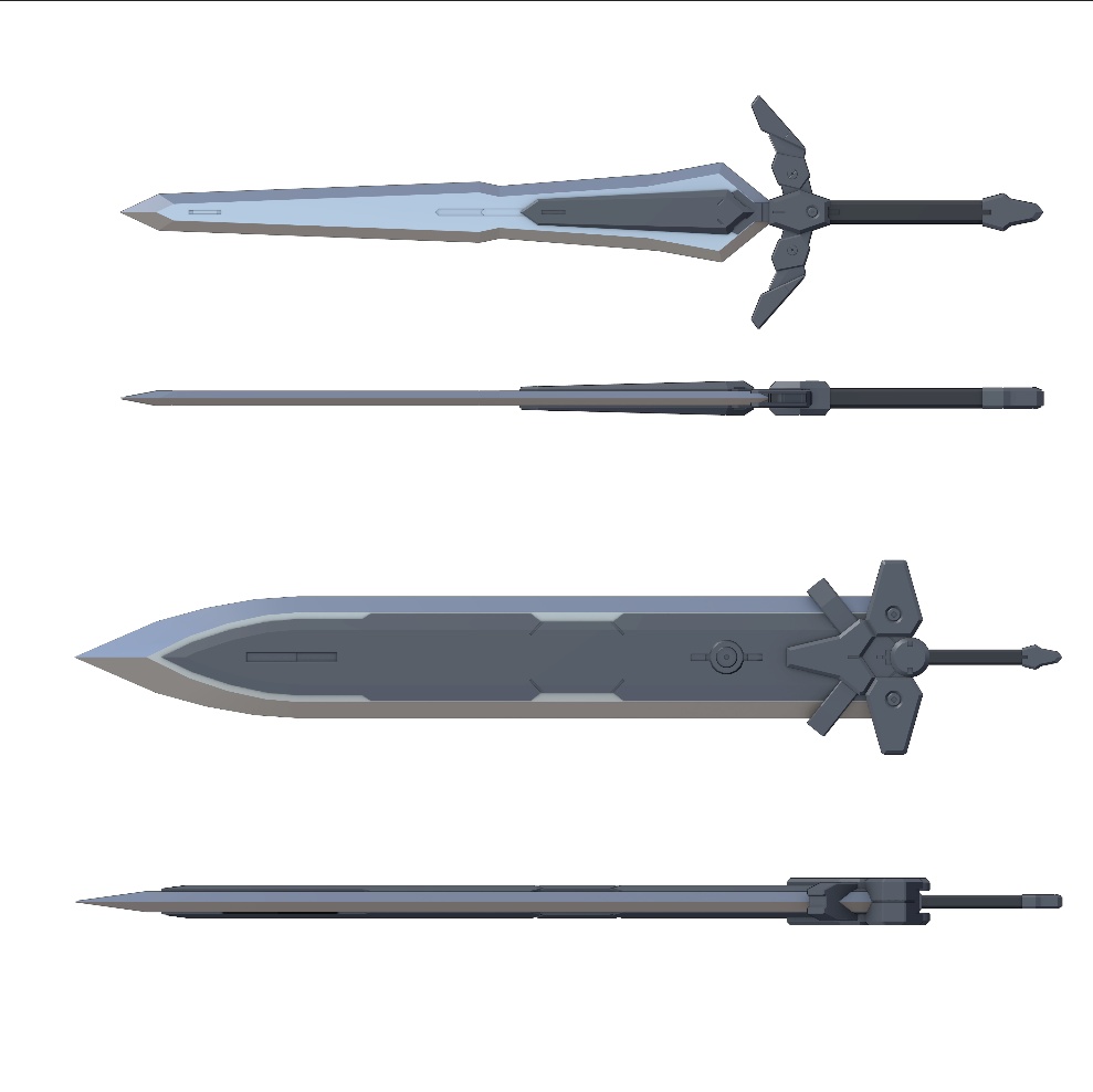 【MA対応】仕掛け大剣「FLW-04」