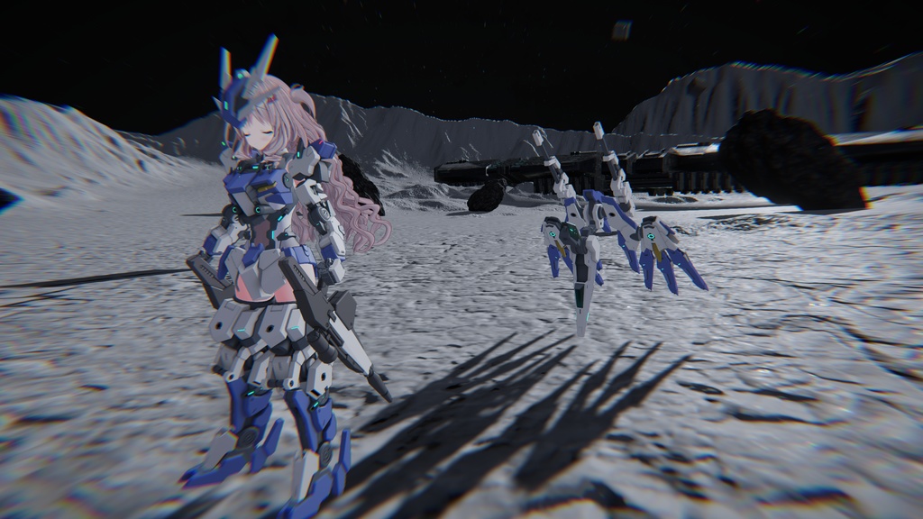 【MA対応】可変支援戦闘機「FLM-03」