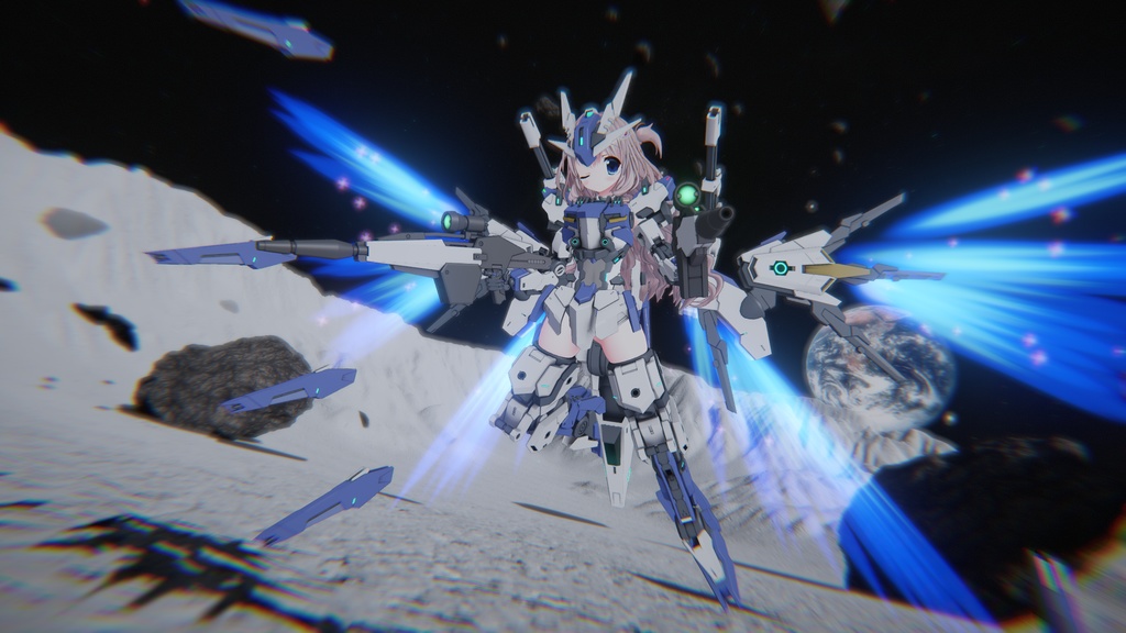 【MA対応】可変支援戦闘機「FLM-03」