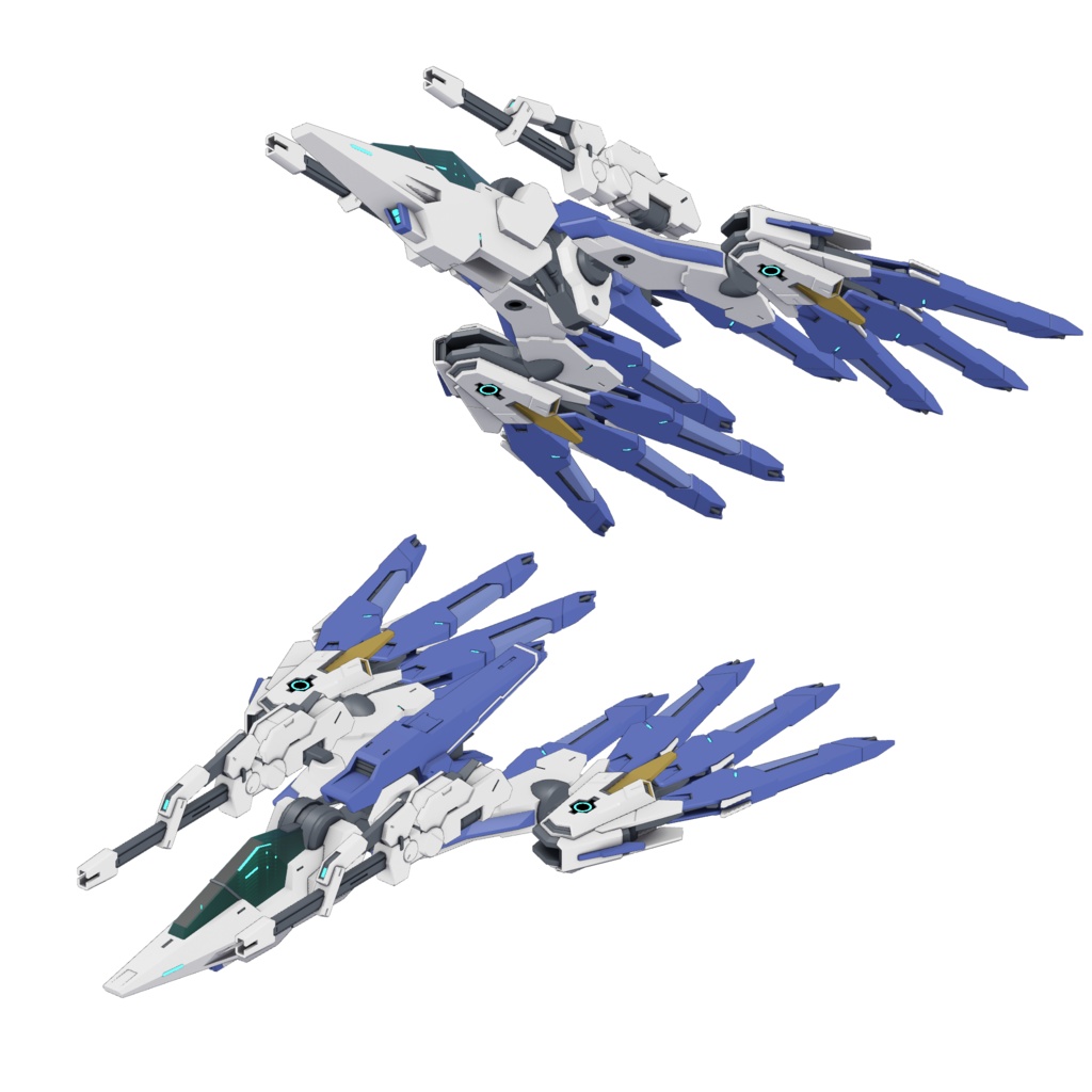 【MA対応】可変支援戦闘機「FLM-03」