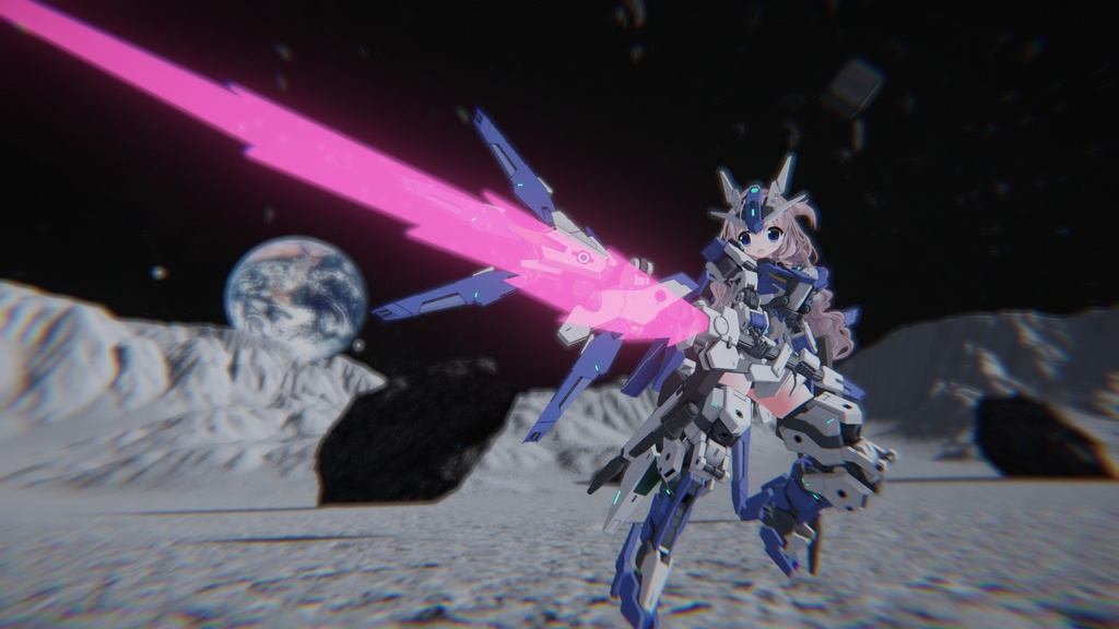 【MA対応】可変支援戦闘機「FLM-03」