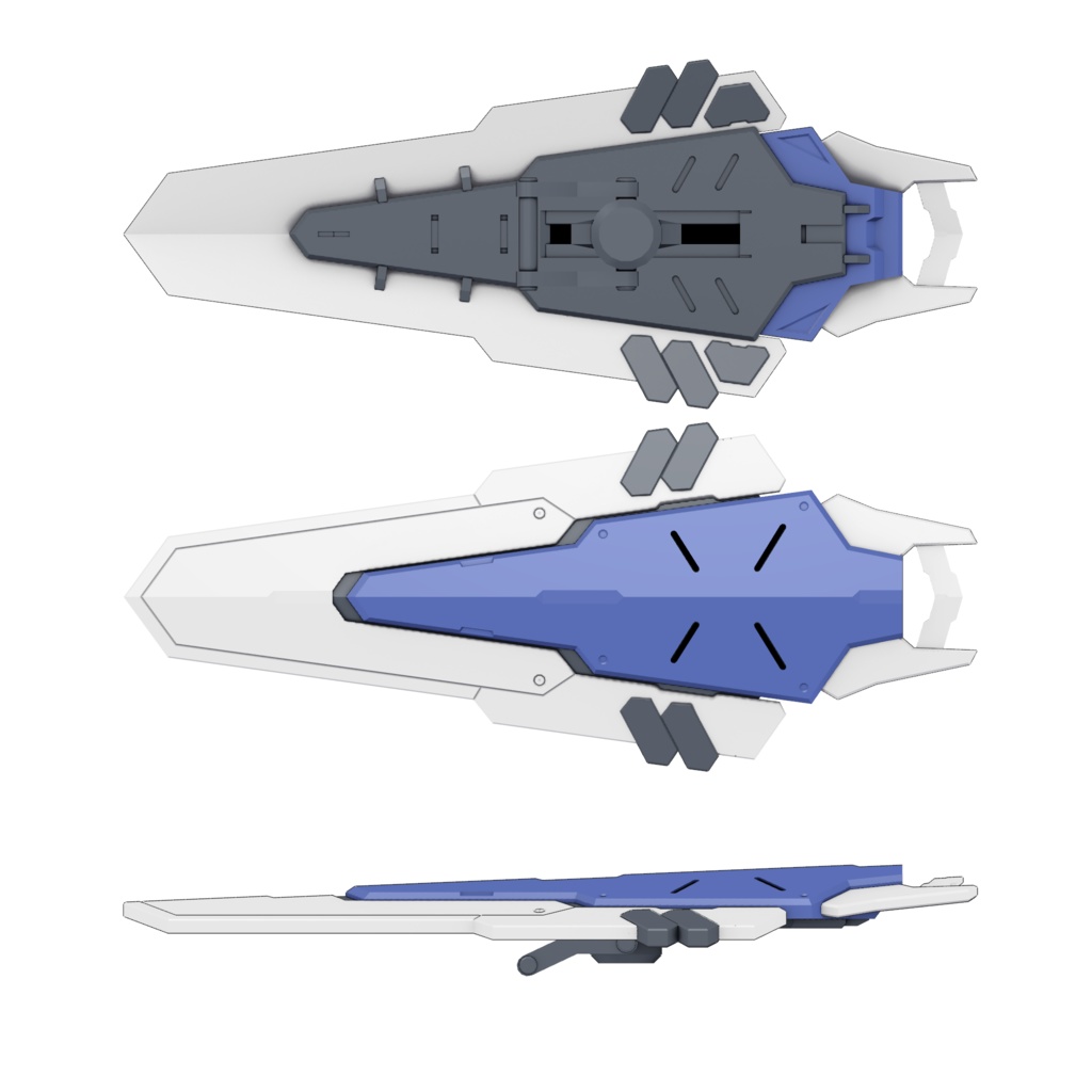 【MA対応】ロングビームライフル&シールド