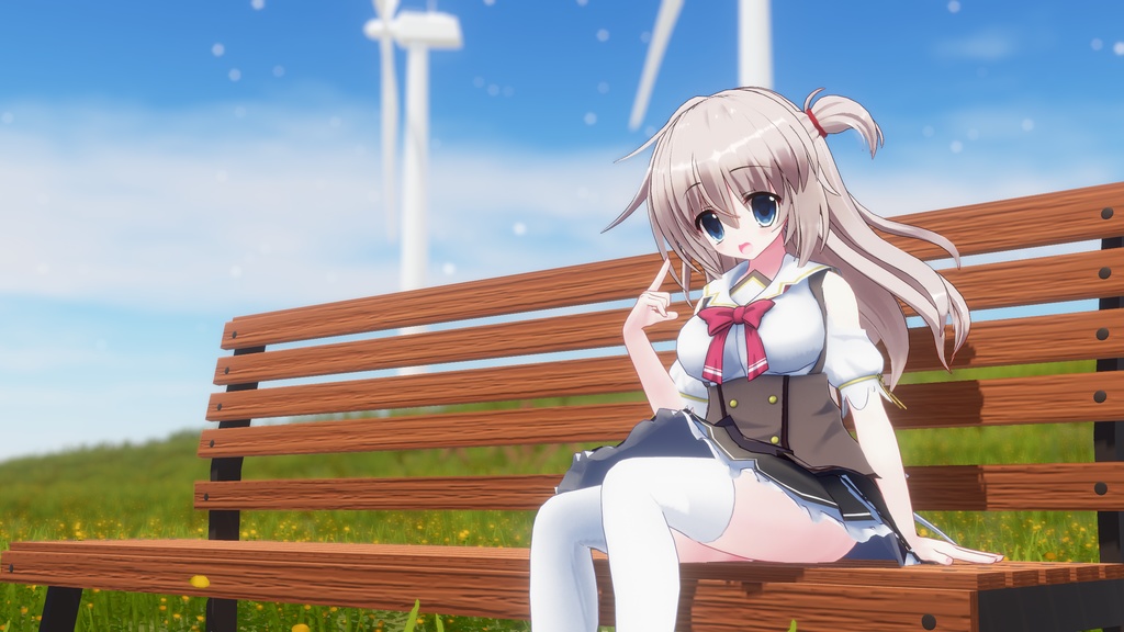 オリジナル3Dモデル「古平守 絵深莉」