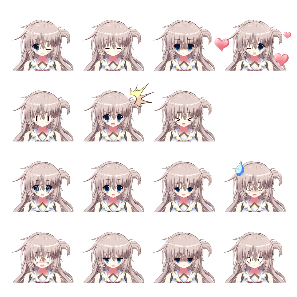 オリジナル3Dモデル「古平守 絵深莉」