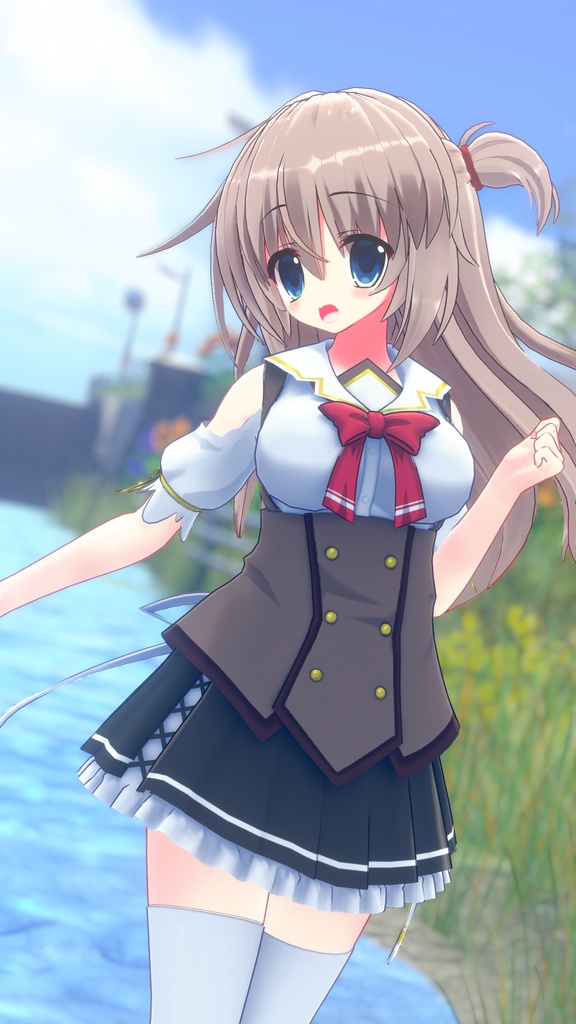 オリジナル3Dモデル「古平守 絵深莉」