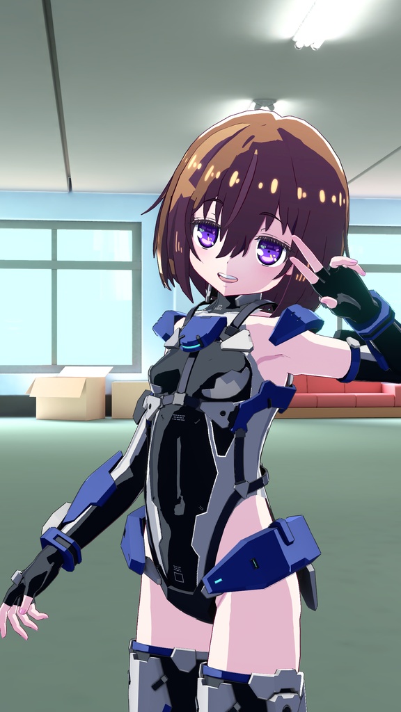【MA設定済】2アバター対応衣装「FLSuit-01」