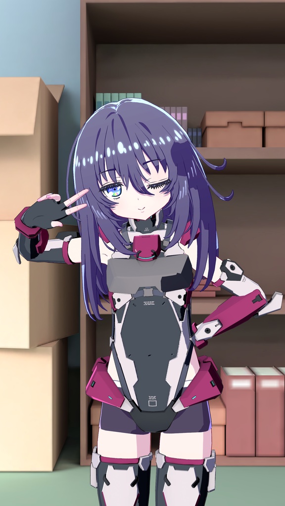 【MA設定済】2アバター対応衣装「FLSuit-01」