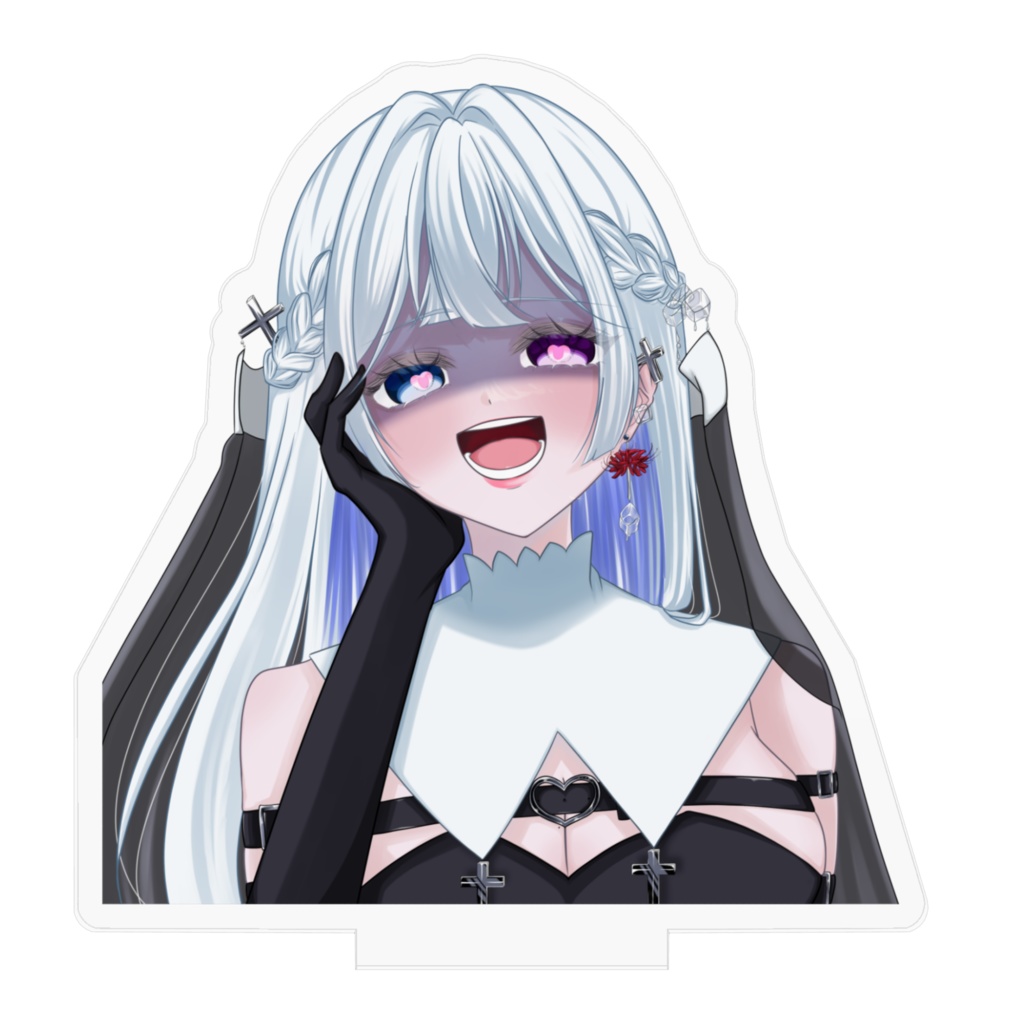 氷水める 初配信&新衣装お披露目記念 アクリルフィギュアB