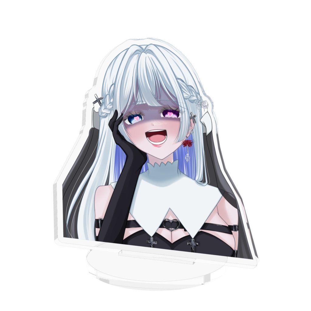 氷水める 初配信＆新衣装お披露目記念 アクリルフィギュアB