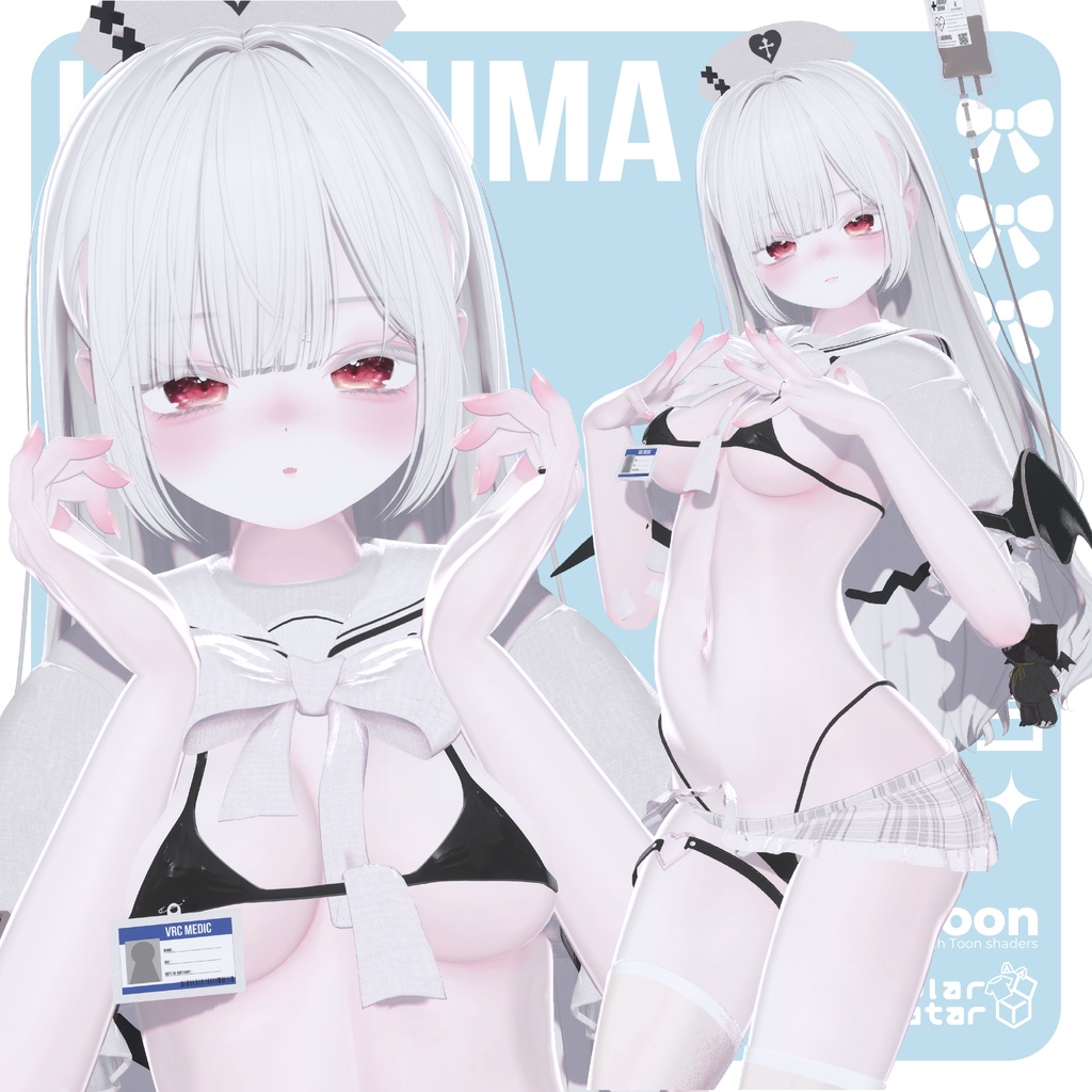 【特大セール中】💉小悪魔セーラーナース💉【VRChat想定】