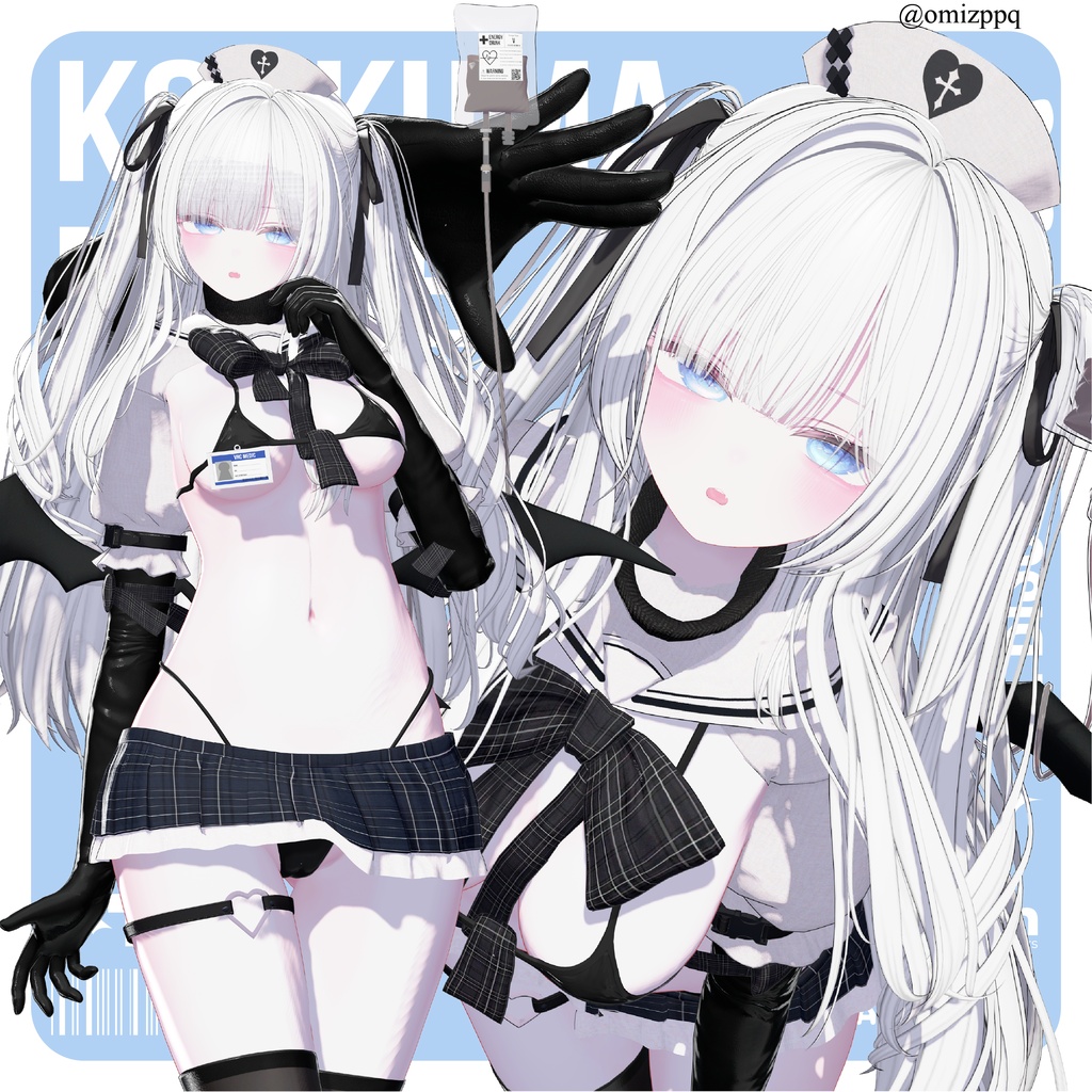 【特大セール中】💉小悪魔セーラーナース💉【VRChat想定】