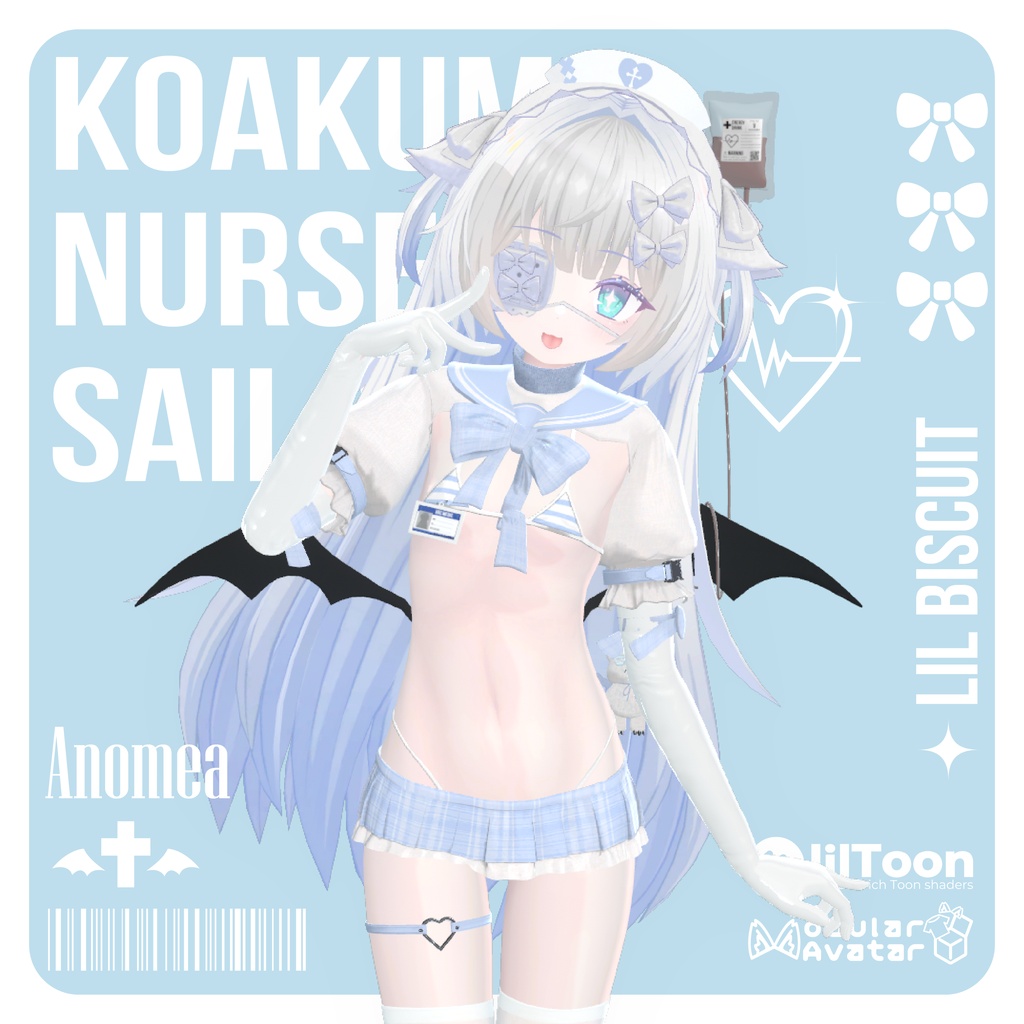 【特大セール中】💉小悪魔セーラーナース💉【VRChat想定】