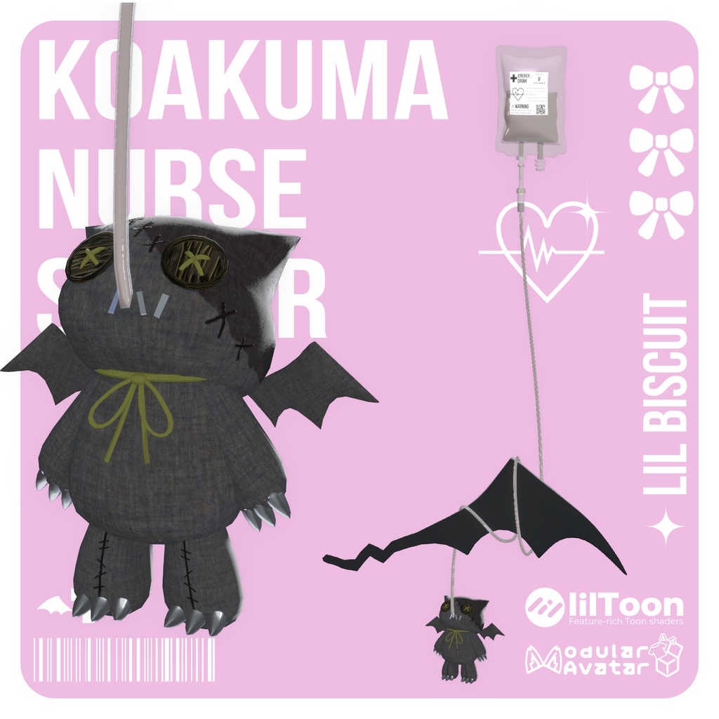 【特大セール中】💉小悪魔セーラーナース💉【VRChat想定】