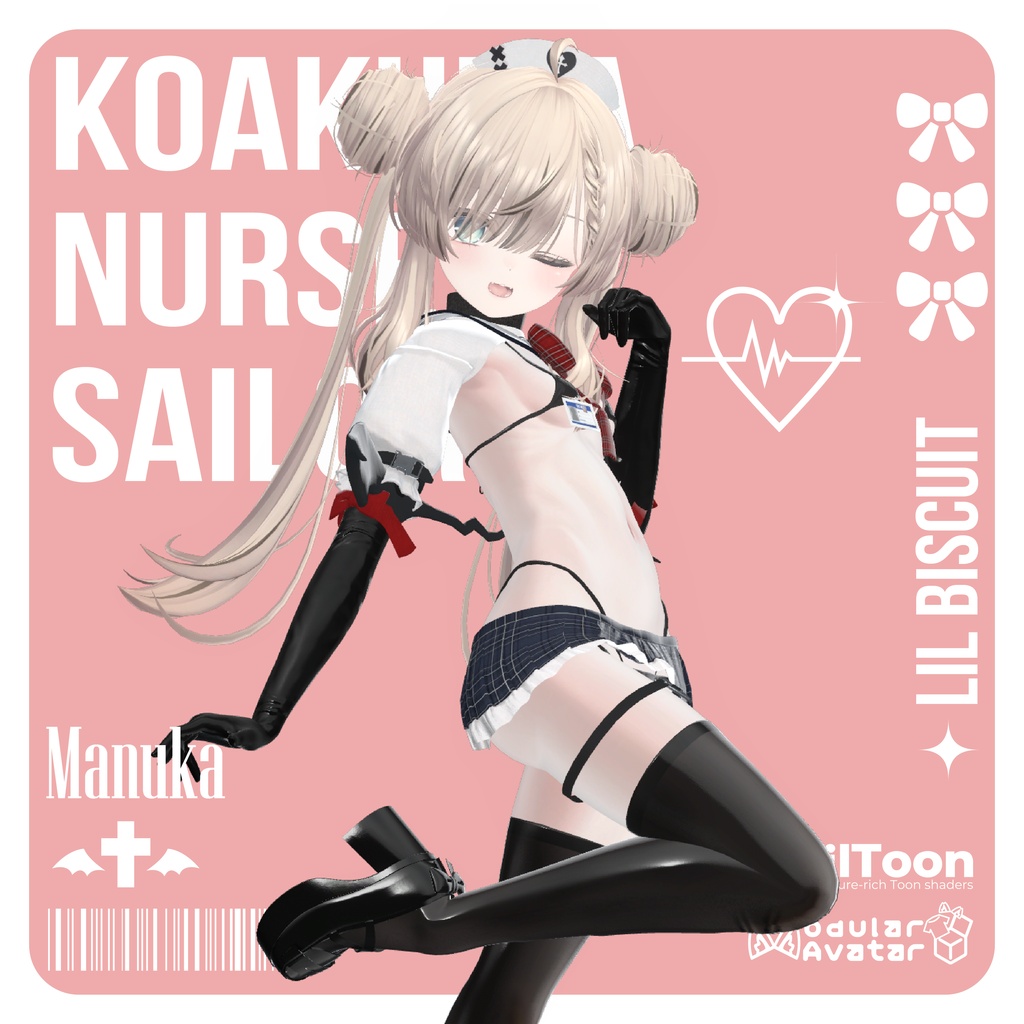 【特大セール中】💉小悪魔セーラーナース💉【VRChat想定】